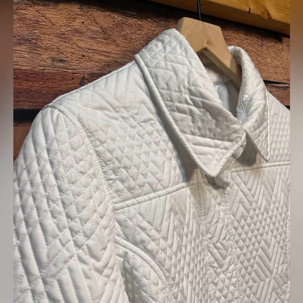 Weatherproof Garment Company White Quilted Puffer Jacket - Picture 4 of 16